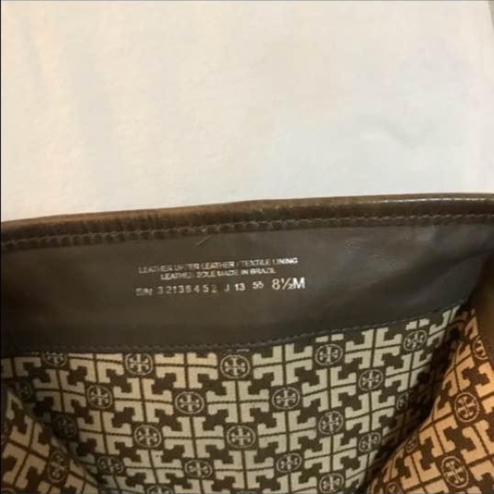 Tory Burch boots dark army green size 8.5 - Picture 2 of 3